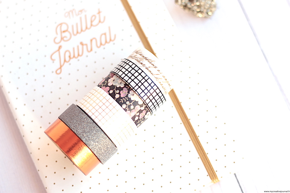 Comment utiliser le masking tape dans son bullet journal ? My