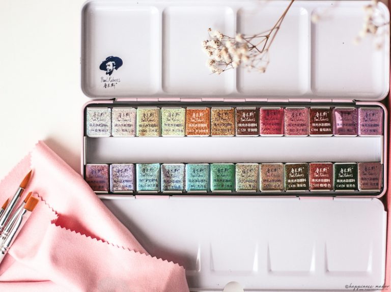 Coffret aquarelle AKADEMIE Schmincke, 24 godets entiers | Loisirs créatifs VBS Service Hobby